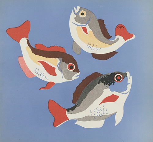 Images à colorier, Des Poissons Pl.13