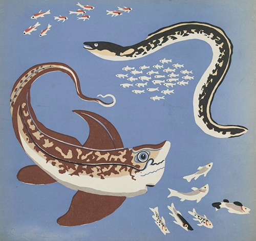 Images à colorier, Des Poissons Pl.15