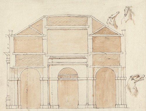 King’s Mews, Charing Cross, London: Section
