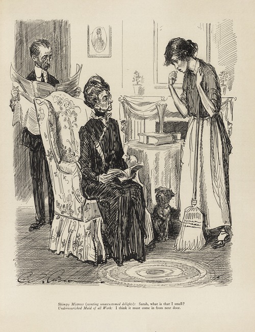 Skimpy Mistress (scenting unaccustomed delights); Sara, what is that i smell