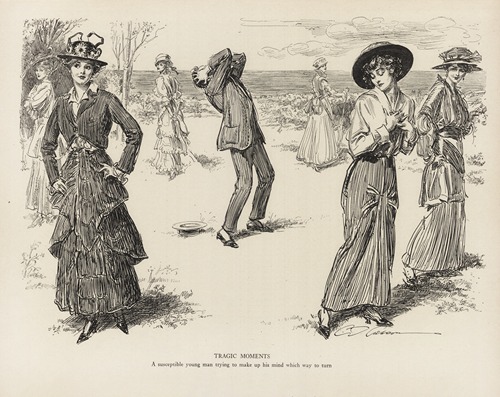 Tragic moments – A susceptible young man trying to make up his mind which way to turn