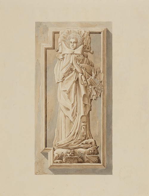 Rötteln, Dorfkirche; Grabmal der Markgräfin Anna, geb. Gräfin von Freiburg, zweite Gemahlin Rudolfs III., gest. 1409