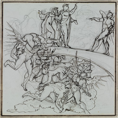 Am Pechsee der Krämer, der Ratsherr von Lucca (Dante Inferno, Canto 21, V 34)