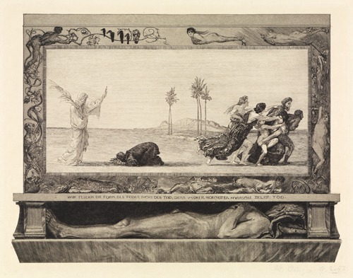 Der Tod als Heiland (Vom Tode, Erster Theil, Opus XI, Blatt 10)
