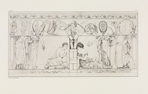 Pyramus und Thisbe I (Rettungen Ovidischer Opfer, Opus II, Blatt 2 [2b])