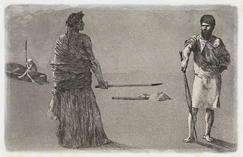 Schluss (Satyre ; Beschluss) (Rettungen Ovidischer Opfer, Opus II, Blatt 13)