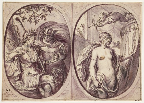 Two oval compositions