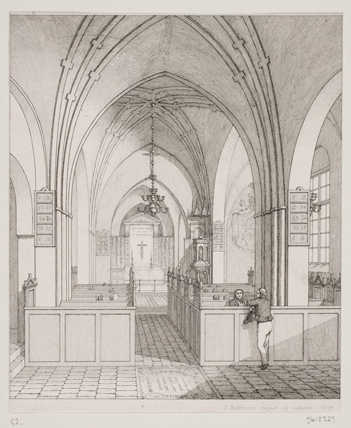 Det indre af Karrebæk Kirke