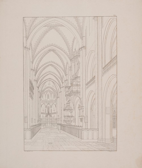 Det indre af Roskilde Domkirke