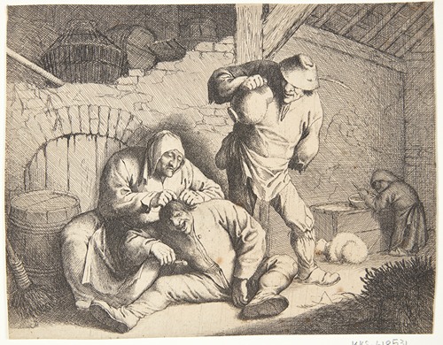 Bondefamilie i bøn