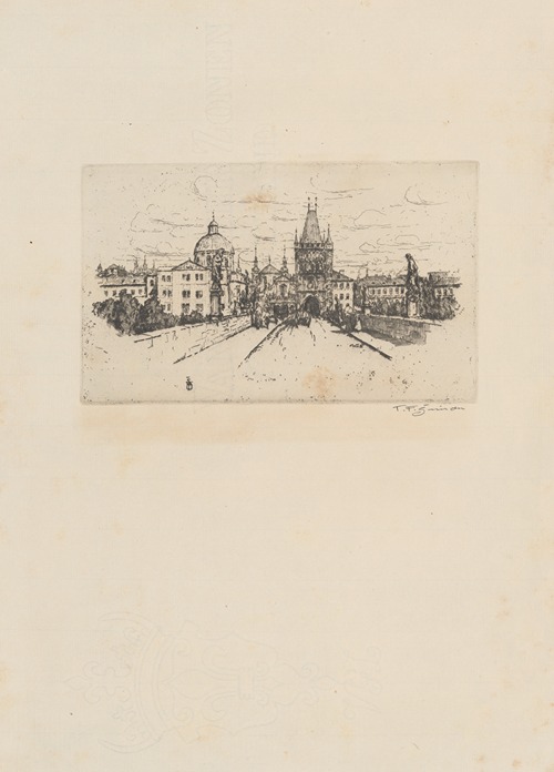 The Knights of the Cross Square with the Charles Bridge