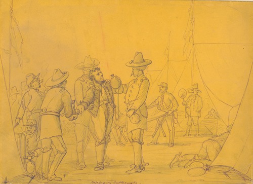 ‘Micke and the rattlesnake’, General Alexander McDowell McCook’s headquarters, Tuscumbia, Alabama