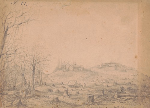 The Rebel Fort Beauregard, near Bowling Green, Kentucky, March 2, 1862