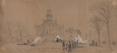 Fairfax Seminary now General Hospital Headquarters for the Army of the Potomac