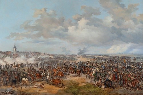 Swedish Troops Assaulting the Town Gate of Leipzig, October 19, 1813