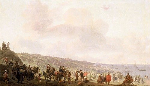The Departure of Charles II (1630-1685) from Scheveningen,2 June 1660
