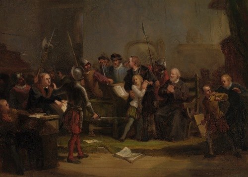 Filips Willem wordt uit de hogeschool te Leuven ontvoerd, Anno 1568