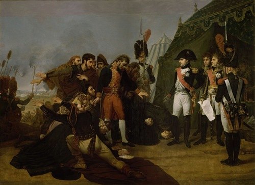 Napoleon accepts the surrender of Madrid, 4 December 1808 (1810)