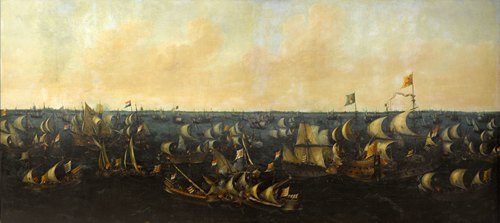 Naval Battle on the IJsselmeer, 6 October 1573; Episode from the Eighty Years’ War