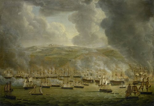The Attack of the Combined Anglo-Dutch Squadron on Algiers, 1816