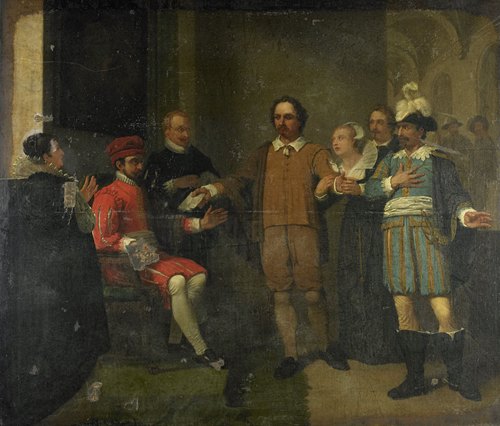 Jacob Simonsz de Rijk getting the Spanish Governor-General Requesens to Release Marnix van Sint Aldegonde, 1575 (1805 - 1808)