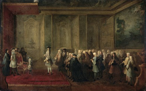 The Reception of Cornelis Hop (1685-1762) as Legate of the States-General at the Court of Louis XV, 24 July 1719