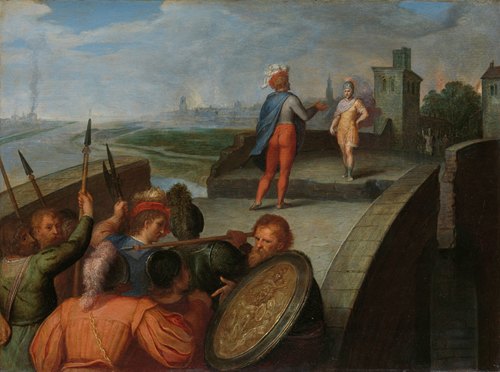 The Peace Negotiations between Julius Civilis and the Roman General Cerialis
