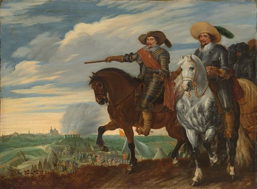 Frederick Henry and Ernst Casimir of Nassau-Dietz at the Siege of ’s Hertogenbosch