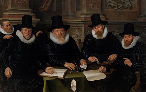 Four Regents and the ‘House Father’ of the Amsterdam Lepers’ Asylum