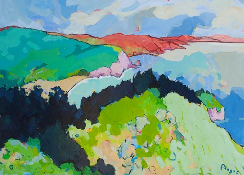 Pushing Colors Of The Coast (Marin Coast Ca)