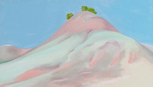 Small Lavender and Grey Green Hill