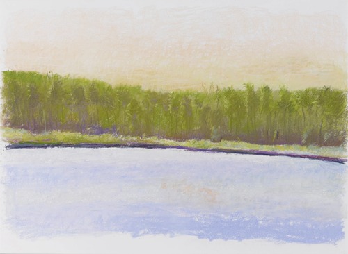 Shoreline in a Summer Haze