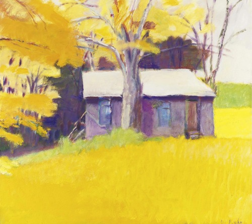 The white roof (Emily’s studio)
