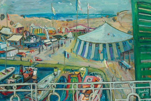 Port et chapiteau