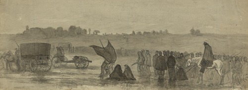 Retreat of the Army of the Rappahannock (Gen. Pope) to Groveton, Manassas Junction