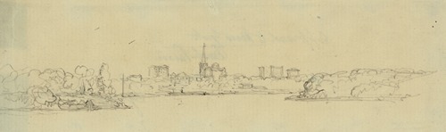 Approach to New York East River [nearer view]
