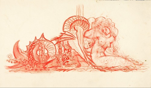 Untitled–Woman and Serpent