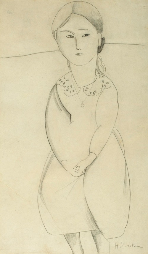 Portrait de jeune fille