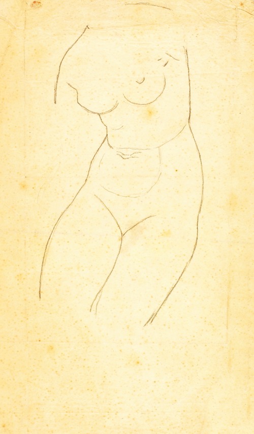 Venus Guiding Eneas and the Trojans to the Latin Shore (Torso of Venus)