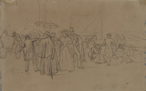 Passengers for Rhine Steamer