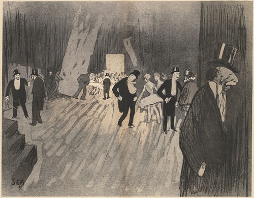 Backstage of the Ballet