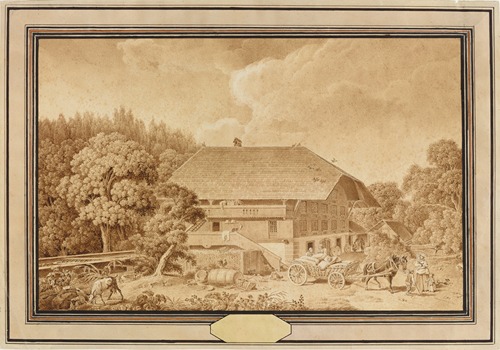 Maison de paysan dans le canton de Berne