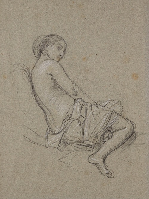 Etude de femme nue