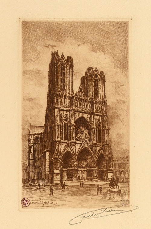 La cathédrale de Reims