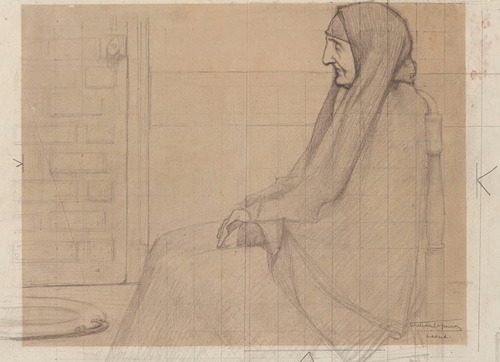 Portrait de vieille femme