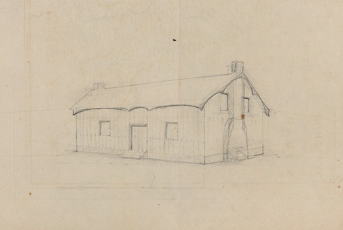 Sketch of a cabin