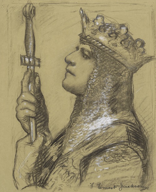 A special study of Mr. Lewis Waller as ‘King Henry V’ at the Imperial