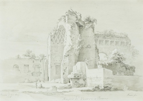 Der Tempel der Venus in Rom