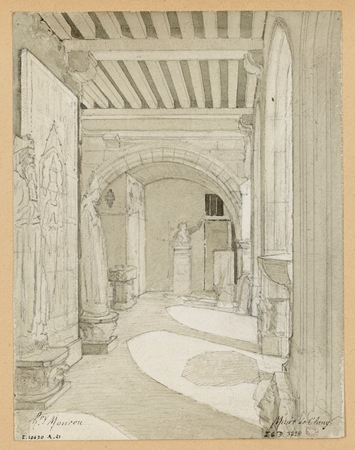 Vestibule intérieur du musée de Cluny