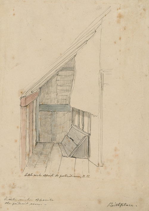 Niche opposite portrait room